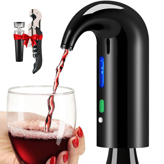 Electric Wine Aerator Dispenser - Portable Wine Accessory