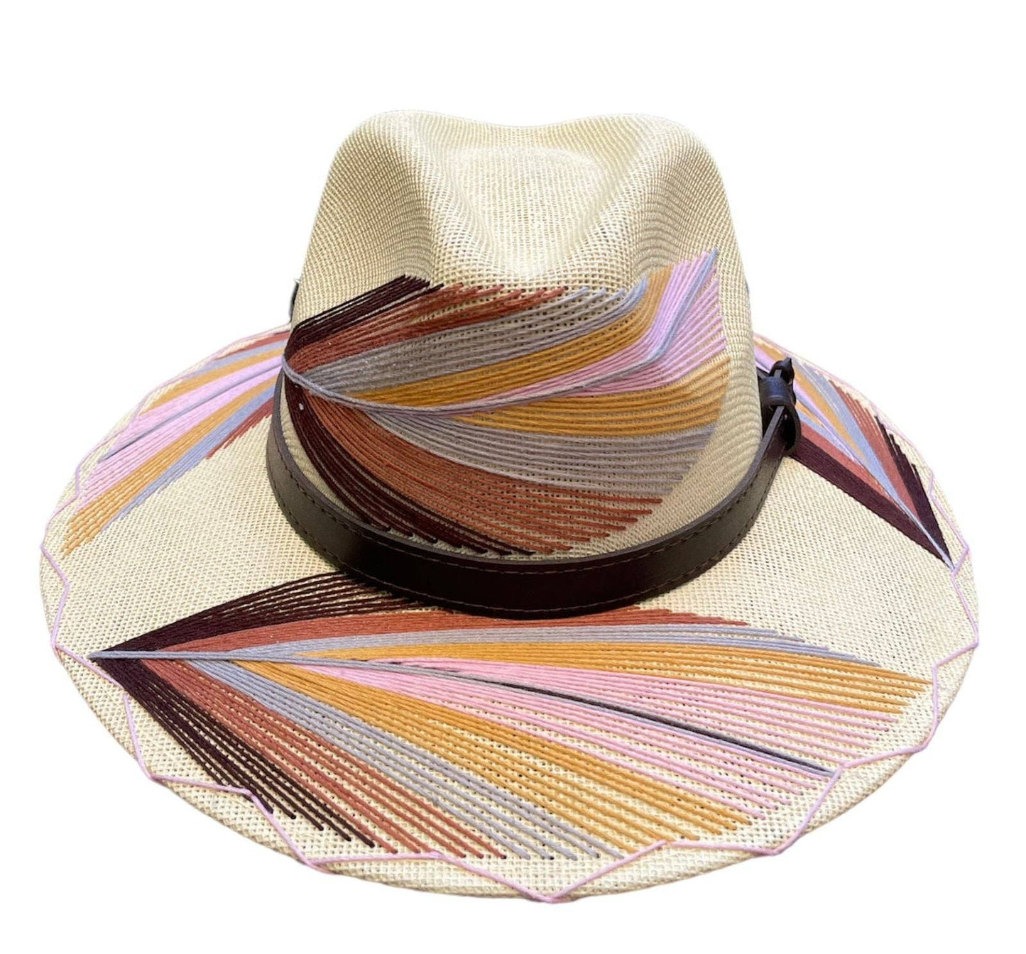 Pluma Embroidered Hat