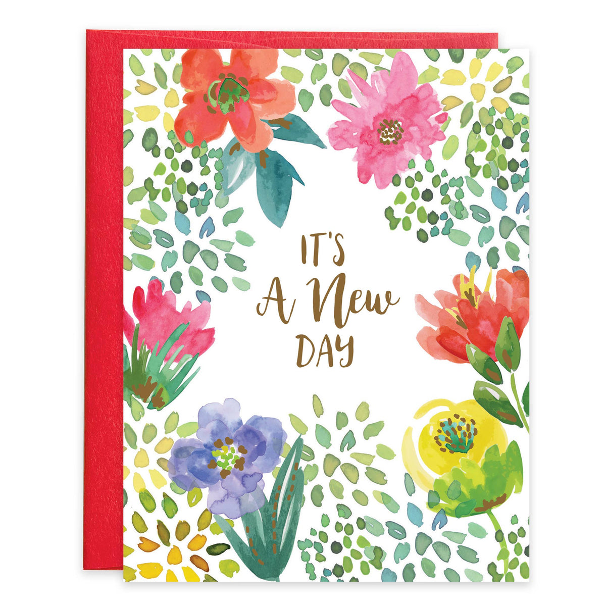 Thinking of You Greeting Card - Maren Flowers
