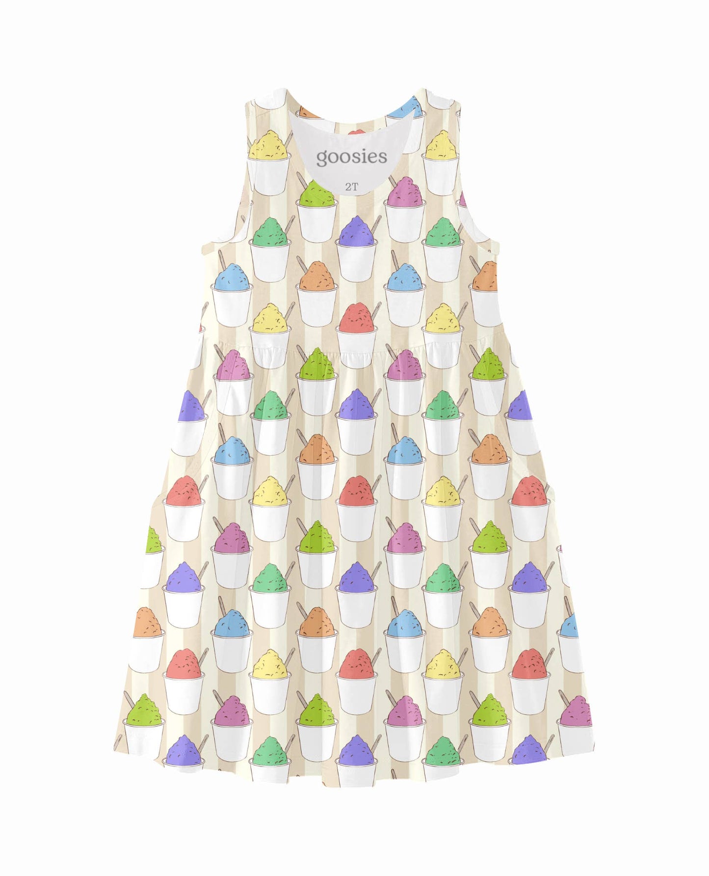 Sno Cones - Sleeveless Pocket Dress