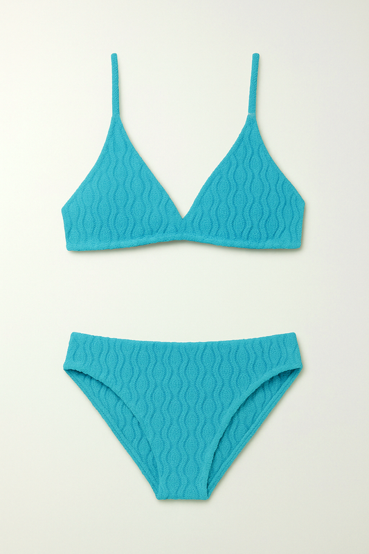 Riley Terry Triangle Bikini Swimsuit