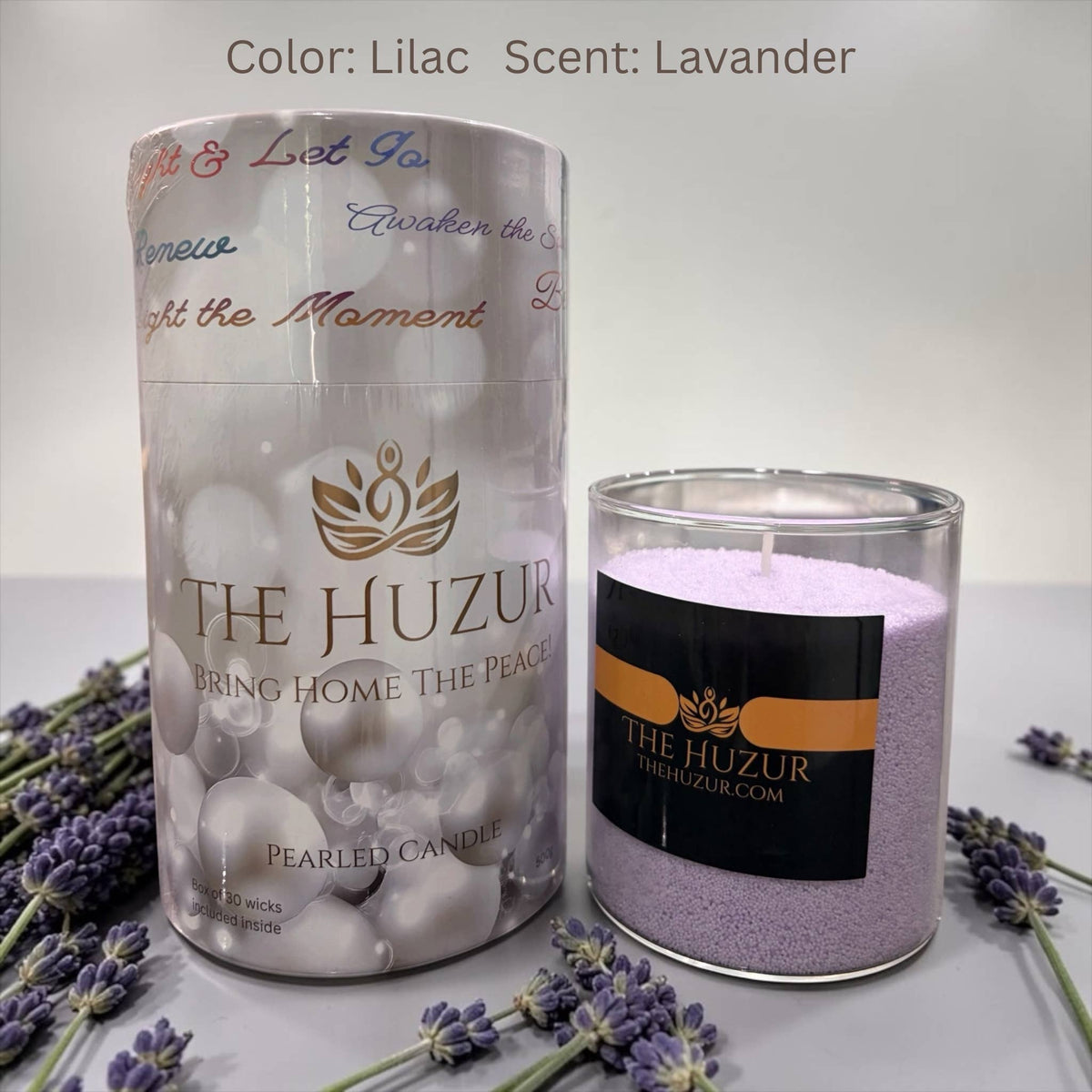 Sand Candle, Scented Candle Pearl Candle in 5 colors