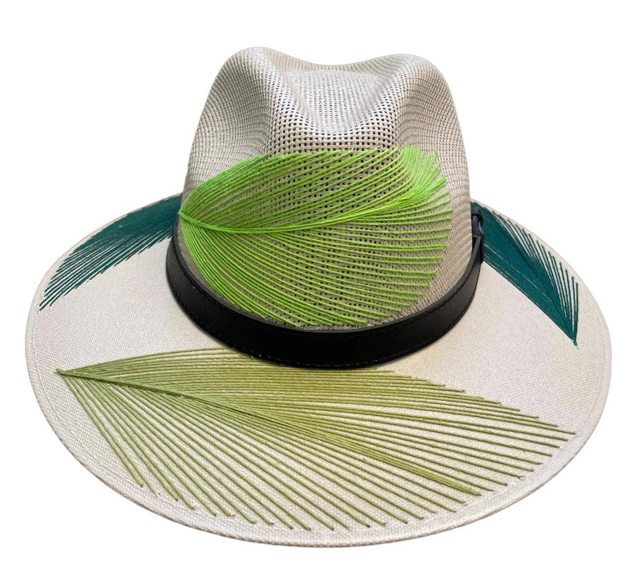 Pluma Embroidered Hat