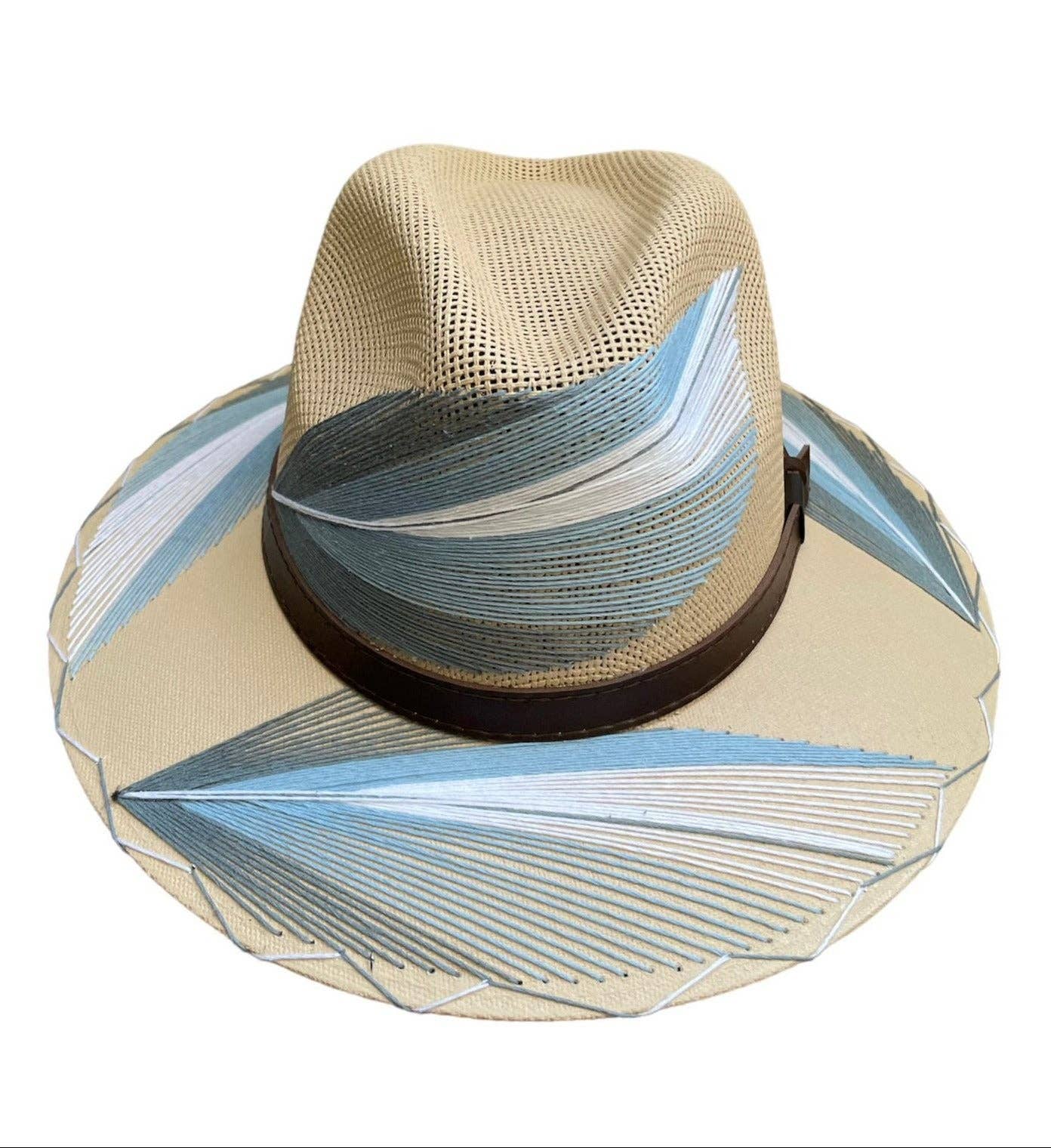 Pluma Embroidered Hat