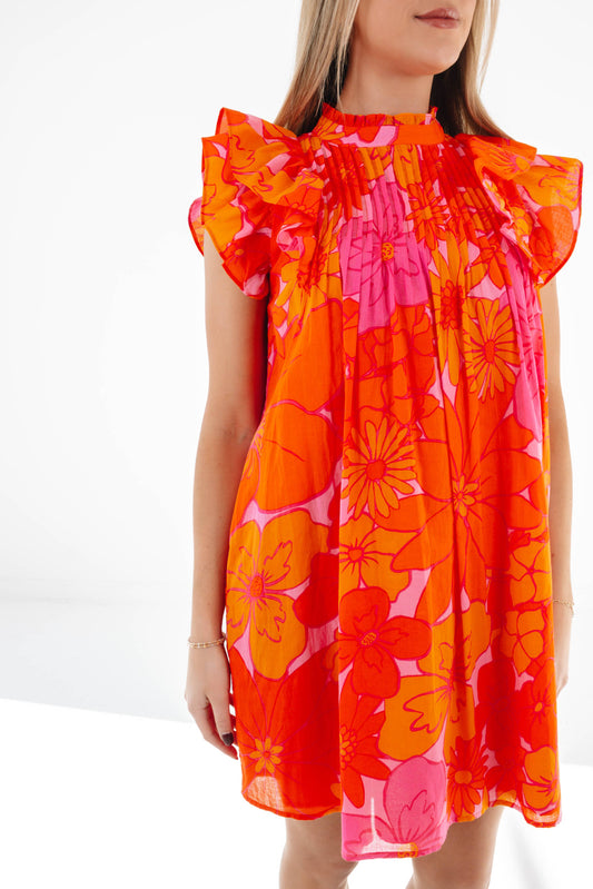 Lizzie Pleated Dress
