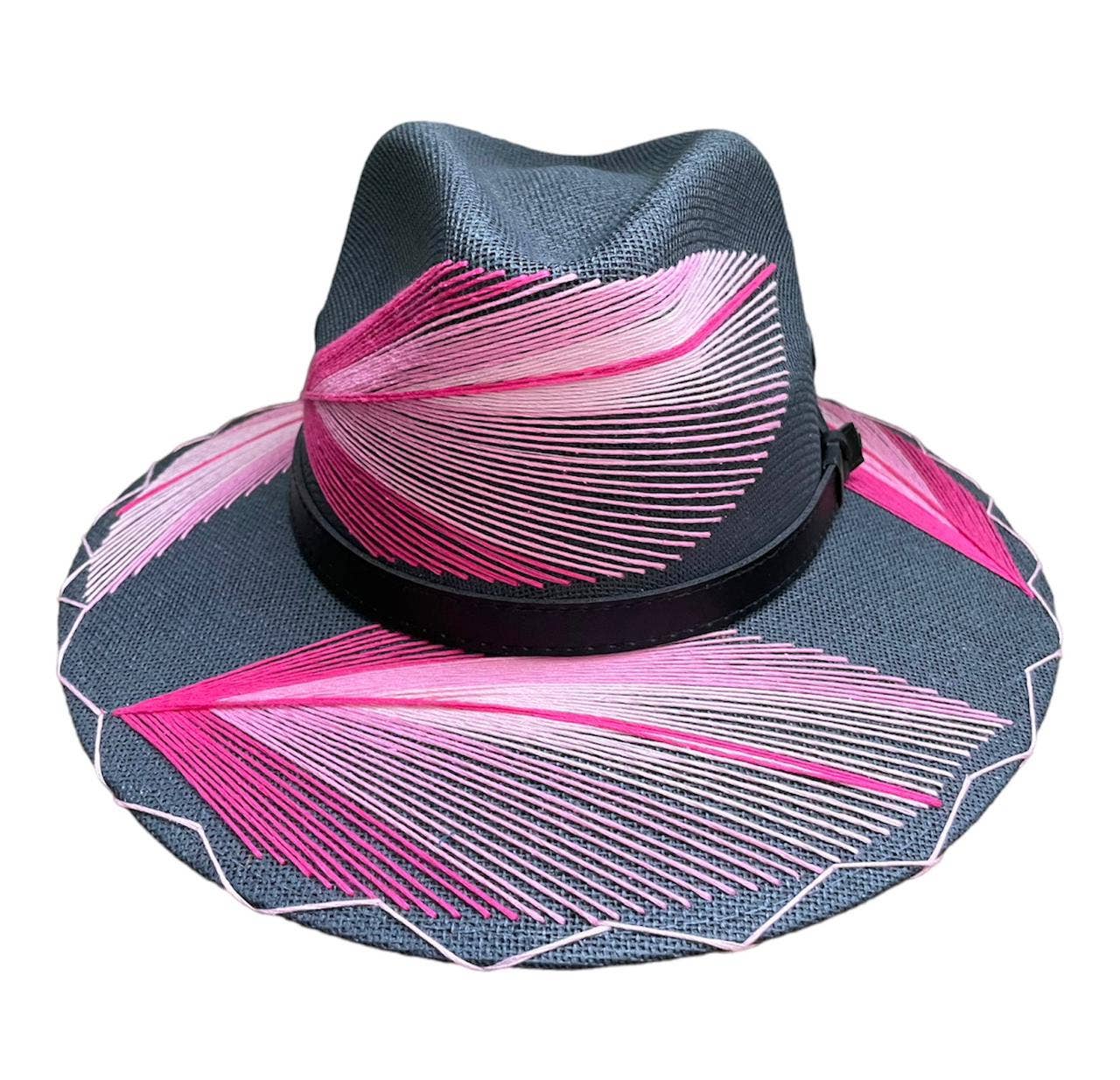 Pluma Embroidered Hat