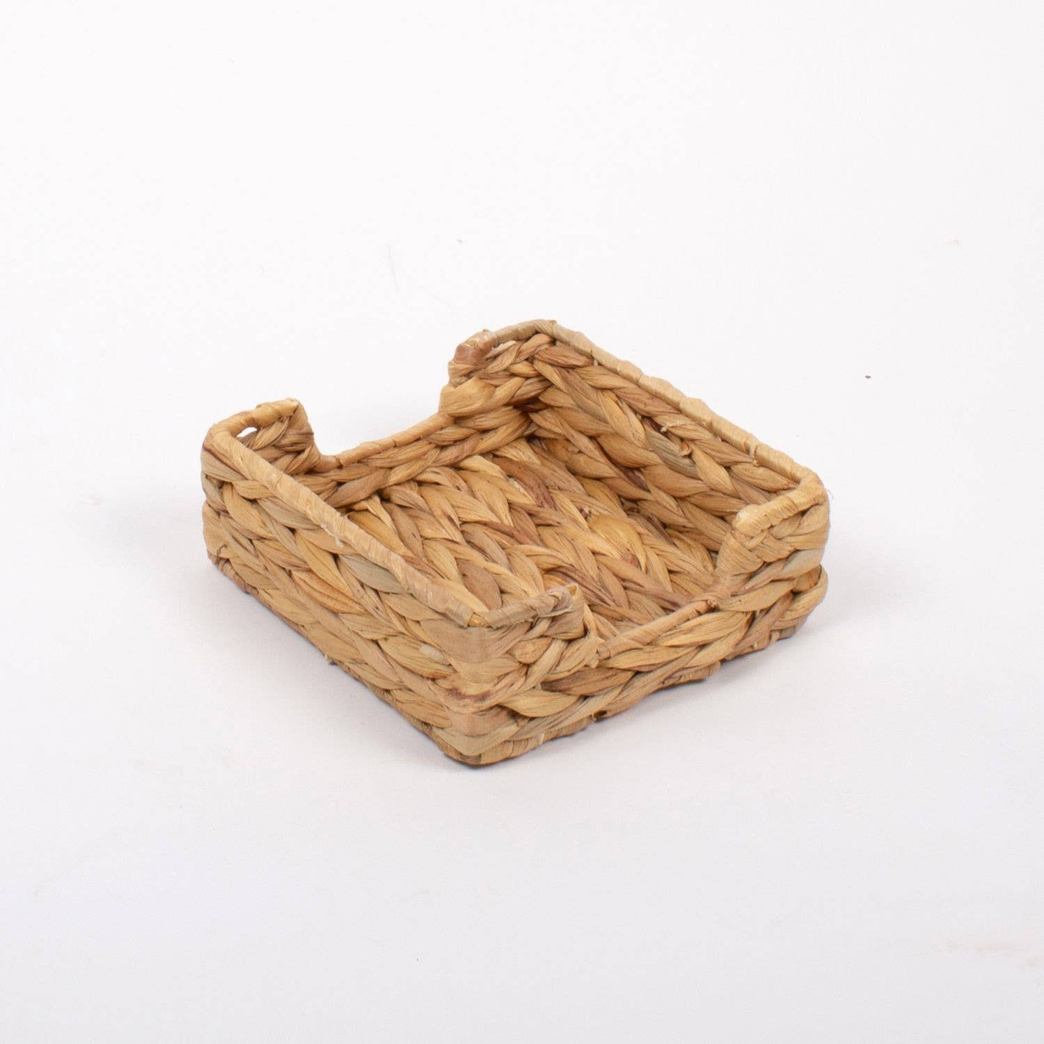 8 Oak Lane Natural Woven Cocktail Napkin Tray - Thumbnail 2