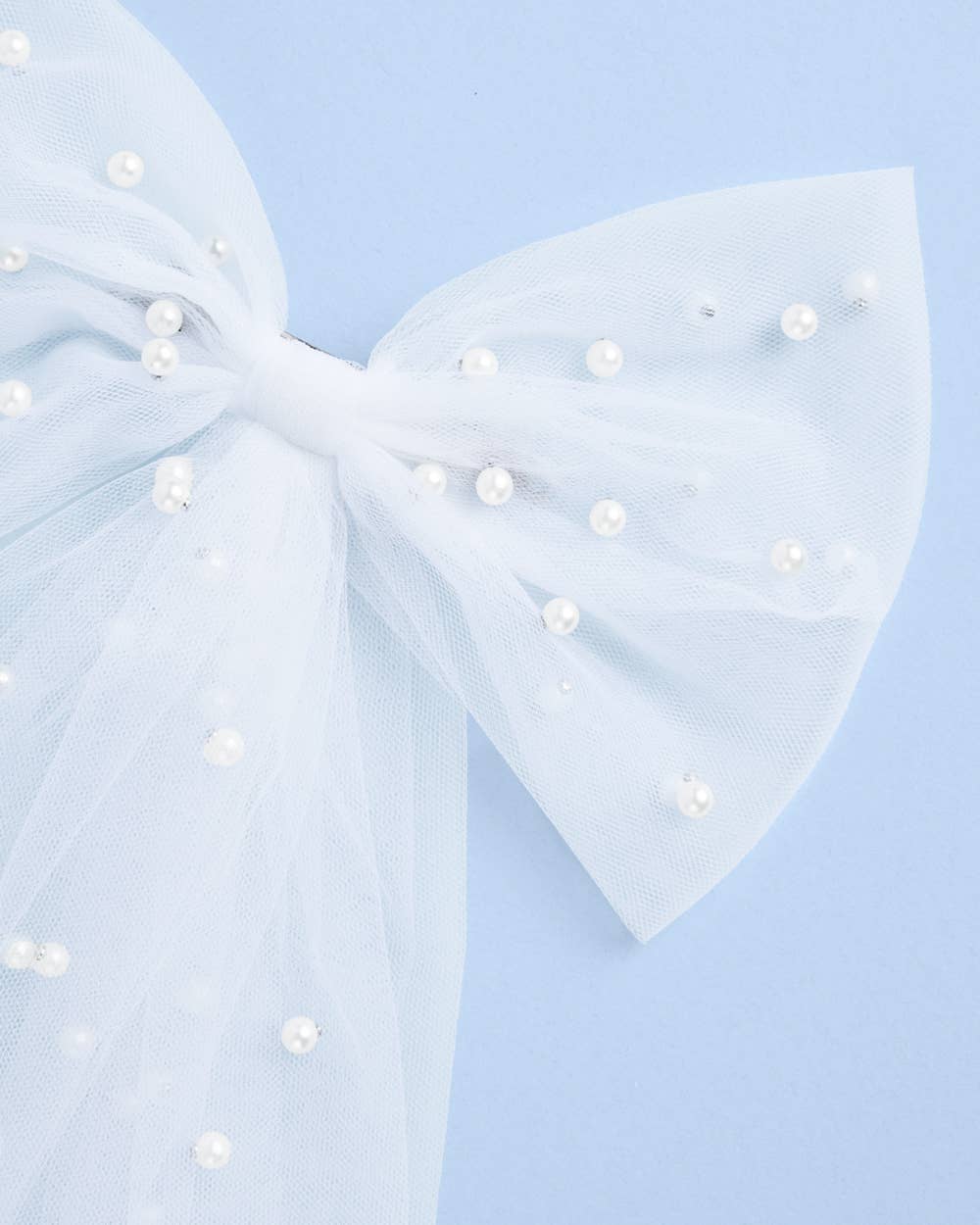 Bride to Be Pearl Hair Bow | bachelorette, bridal, accessory