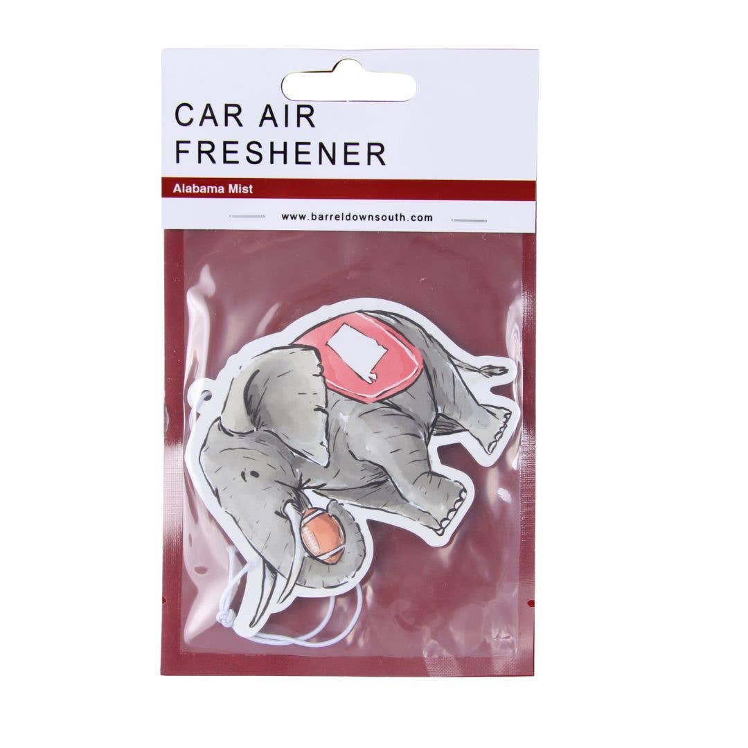 Elephant with Football Air Freshener