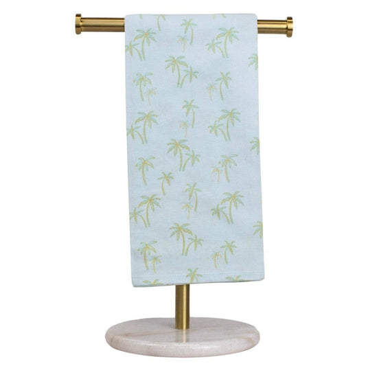 Palm Springs Hand Towel   Blue/Green   20x28