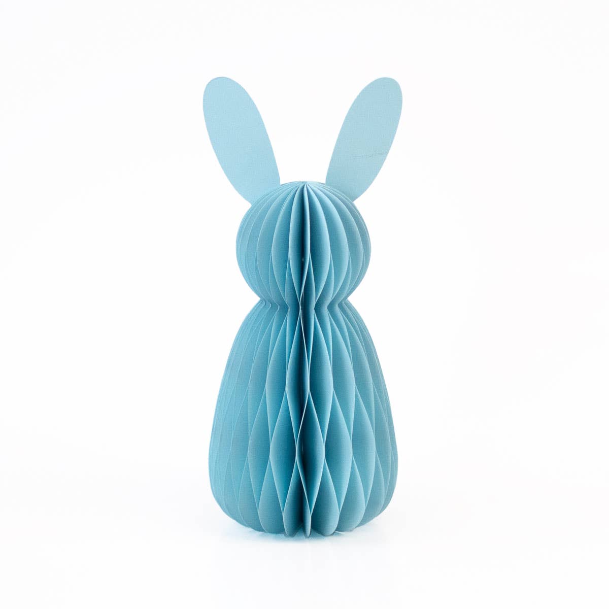 Accordion Paper Bunny   Blue   7.8"