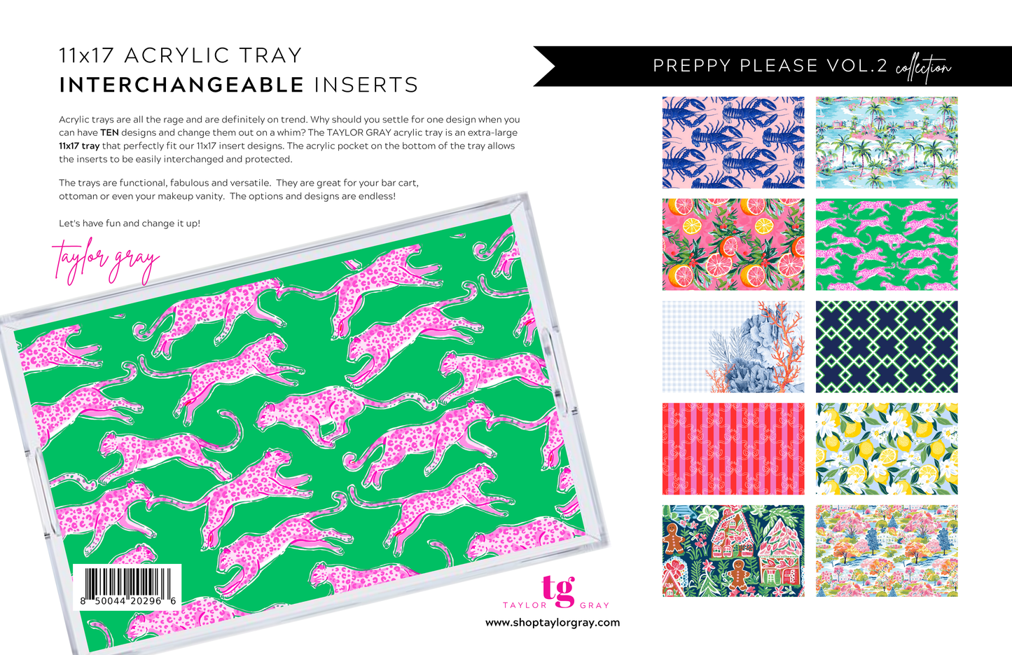 11x17 PREPPY PLEASE VOL 2 insert set of 10