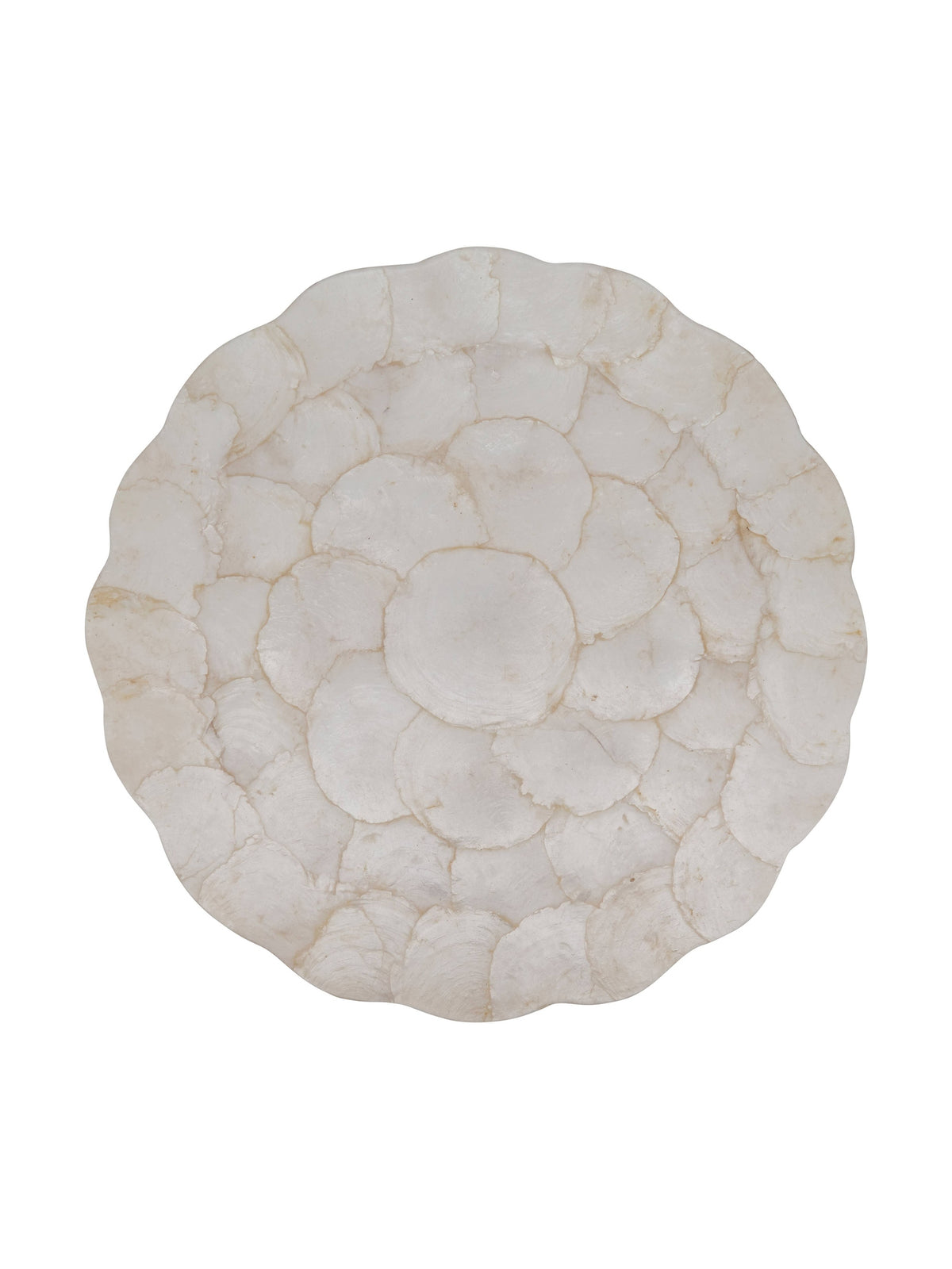 Scalloped Capiz Placemat