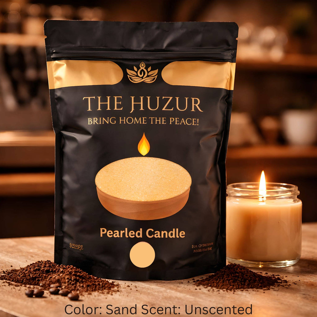 Sand Wax Candle, Pearl Candle Scented Candle in 14 colors
