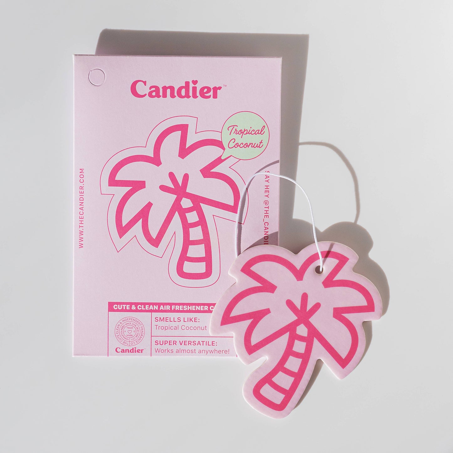 Palm Tree Perfume Coconut Scent Air Freshener Charm