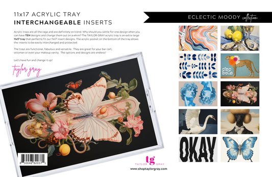 11x17 ECLECTIC MOODY insert set of 10