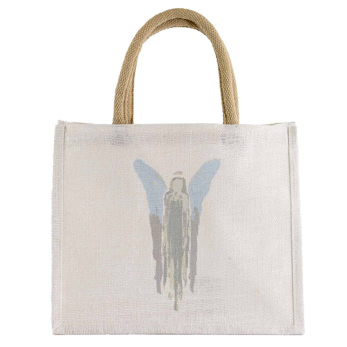 Angel Gift Tote   White/Ice/Gray   12x10x8