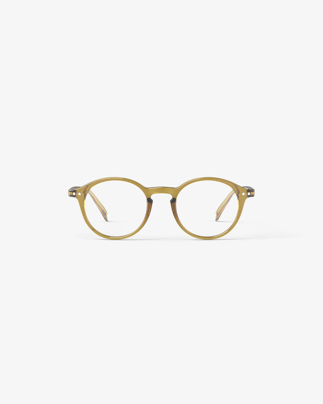 Reading Glasses- #D Golden Green
