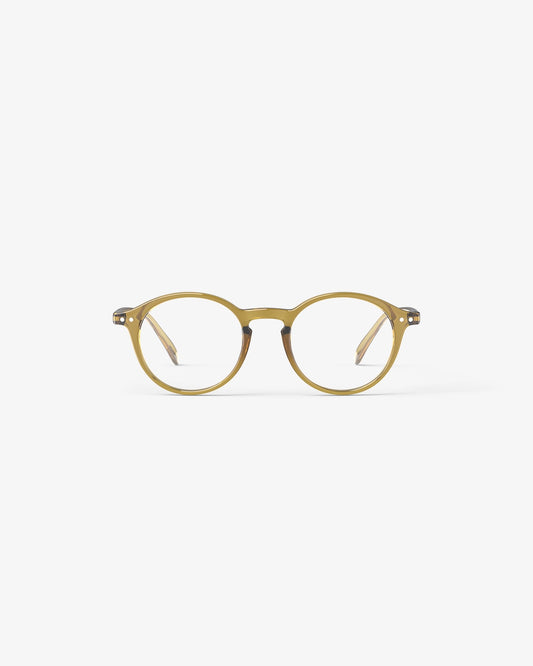 Reading Glasses- #D Golden Green