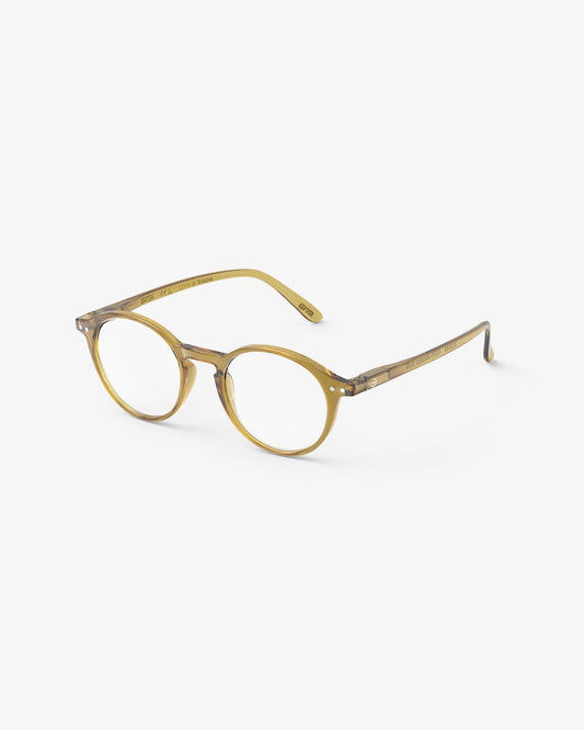 Reading Glasses- #D Golden Green