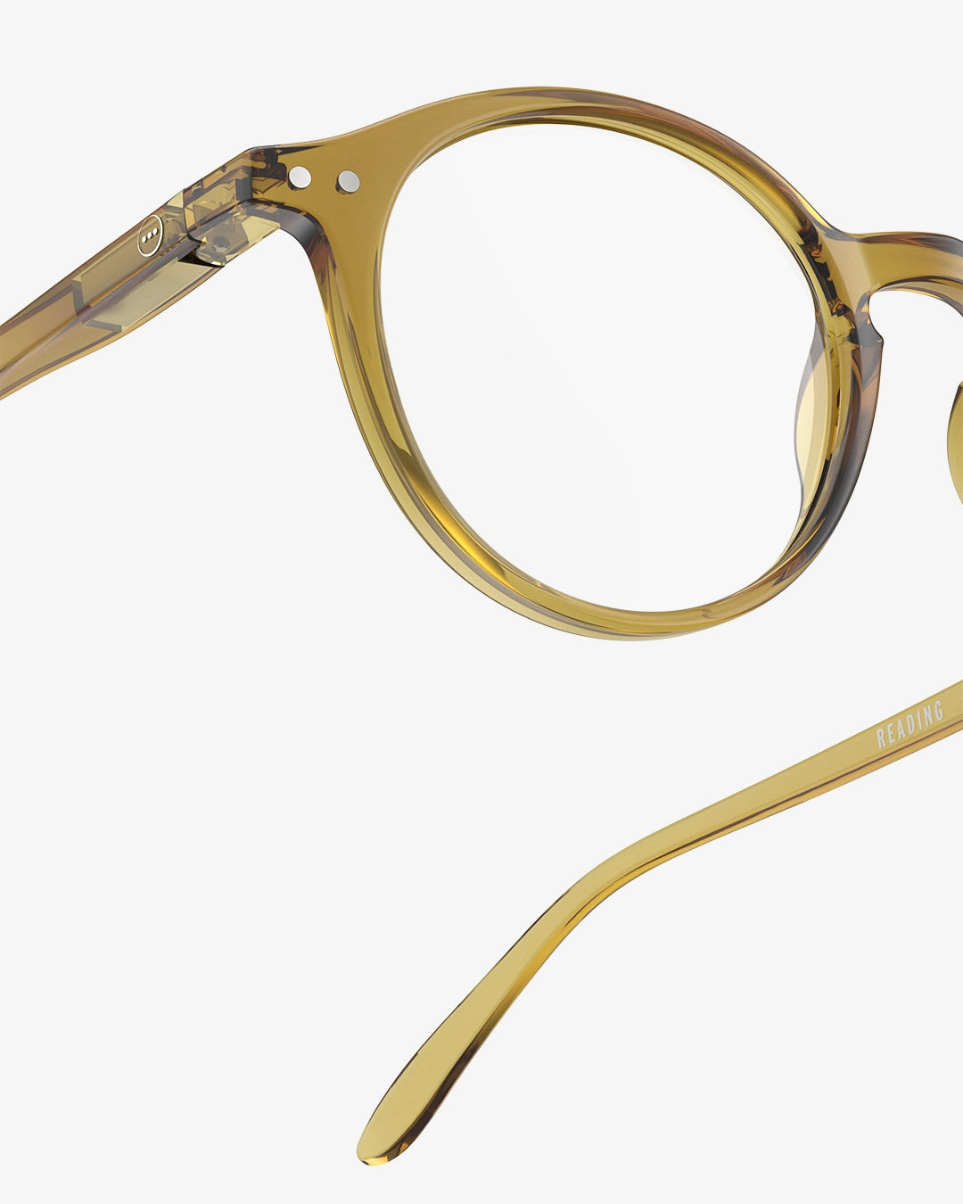 Reading Glasses- #D Golden Green
