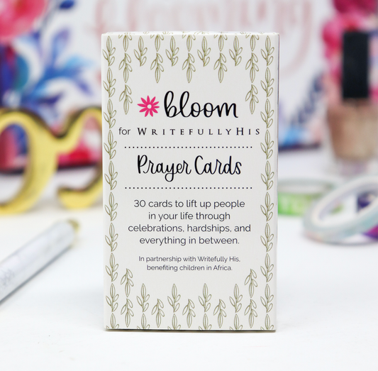Writefully His Prayer Card Set