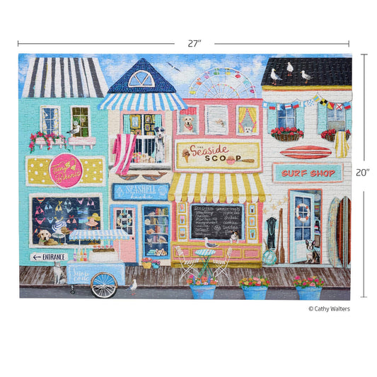 Beach Boardwalk 1000 Piece Summer Puzzle