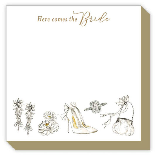 Here Comes the Bride Luxe Notepad