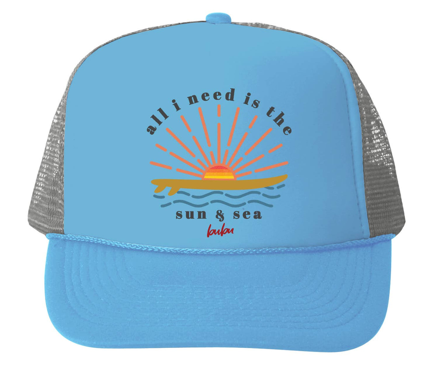 Sun & Sea Trucker Hat (multi color)