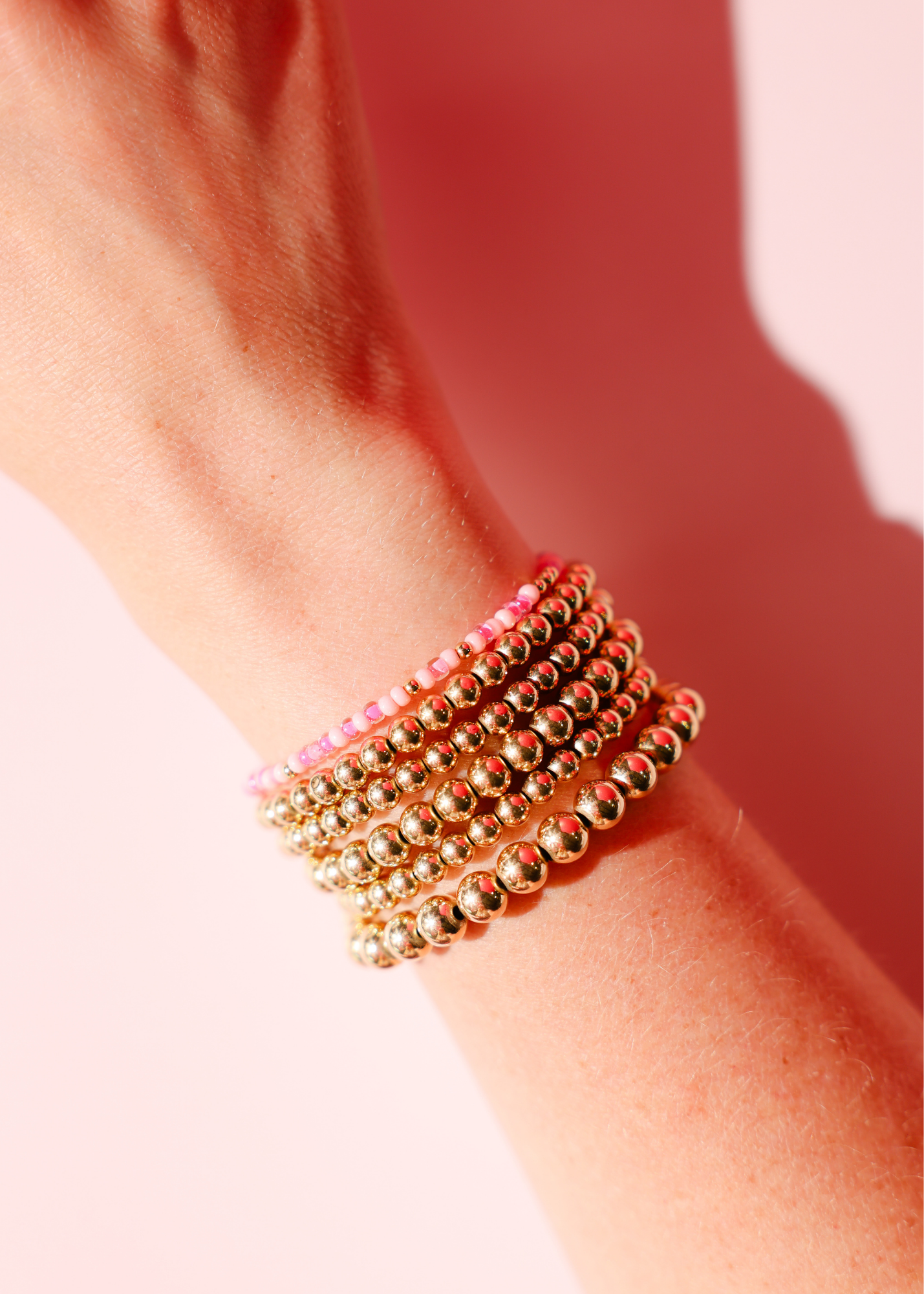 Flamingo Sprinkle Bracelet