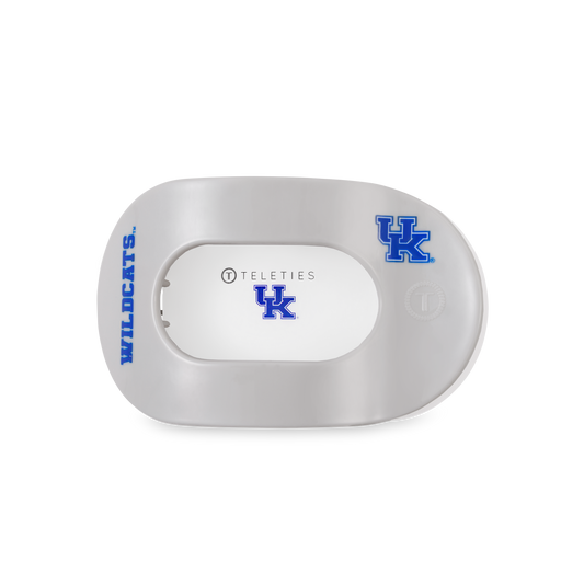 Flat Round Hair Clip | Medium | Go Big Blue!