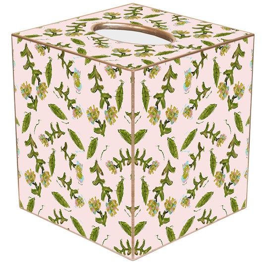 TB7833- Flor Rosa Laura Park Tissue Box
