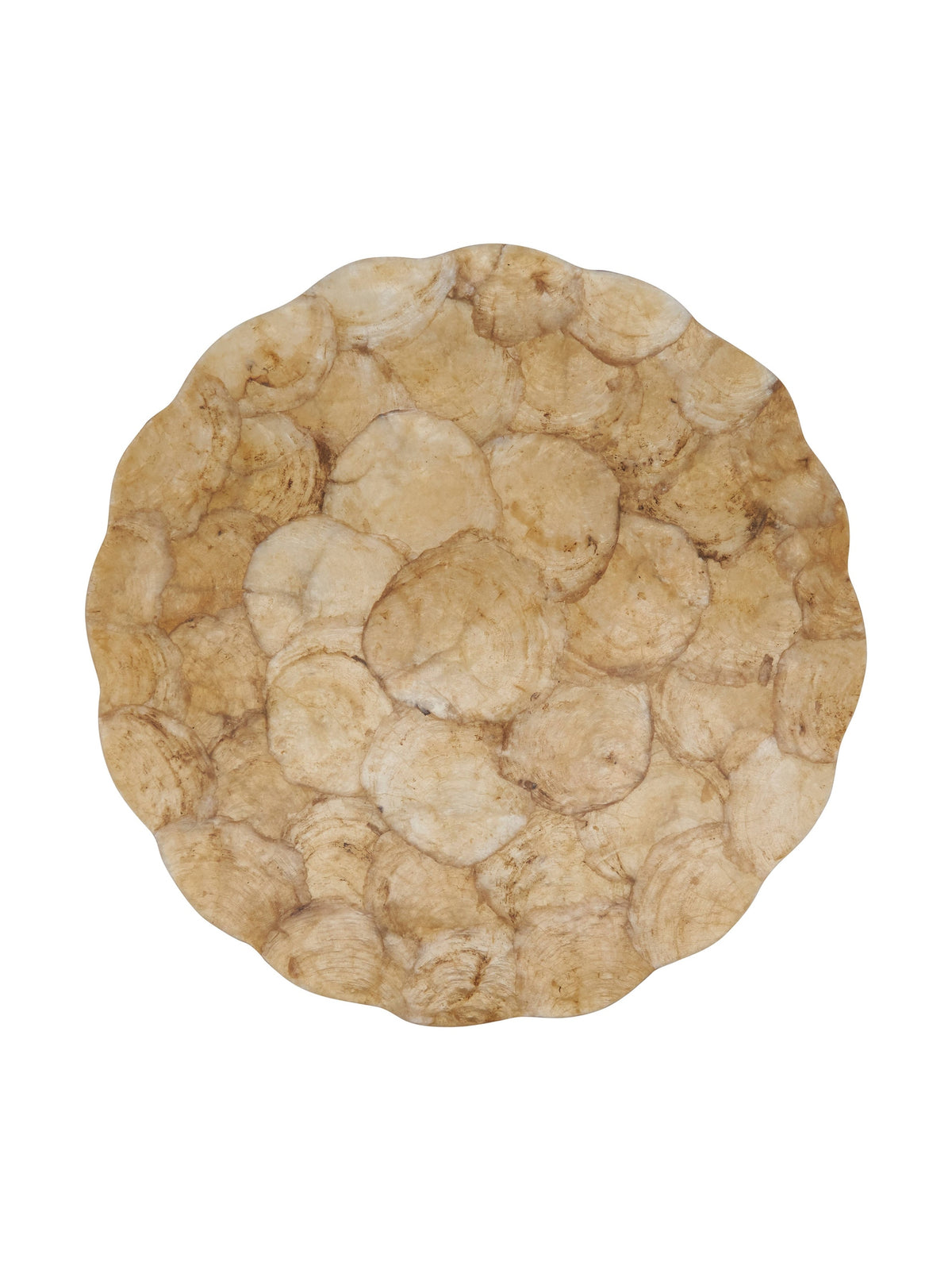 Scalloped Capiz Placemat