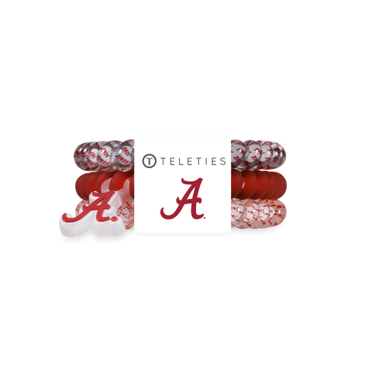 Spiral Hair Coils | Small | Roll Tide! Hair Ties