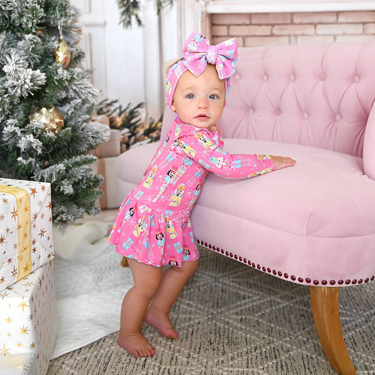 Nadia Nutcrackers Tutu Christmas Bamboo Baby Clothing Dress