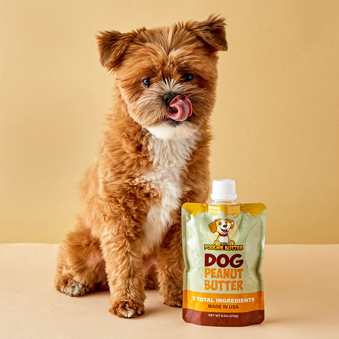 8.2oz Dog Peanut Butter Squeeze Packs