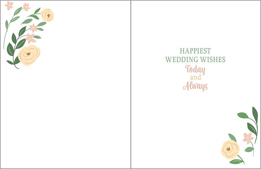 Wedding Greeting Card - Love