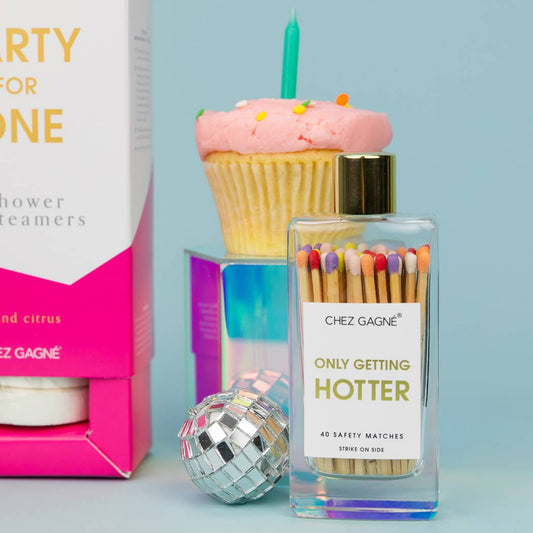 Only Getting Hotter - Safety Matches, Rainbow, Birthday Gift
