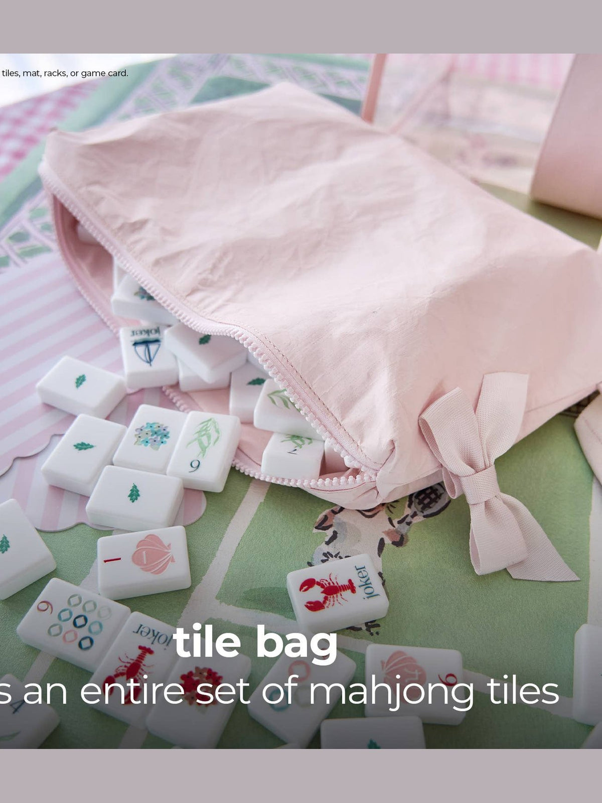 Case-Mate Mahjong Jelly Tote Set