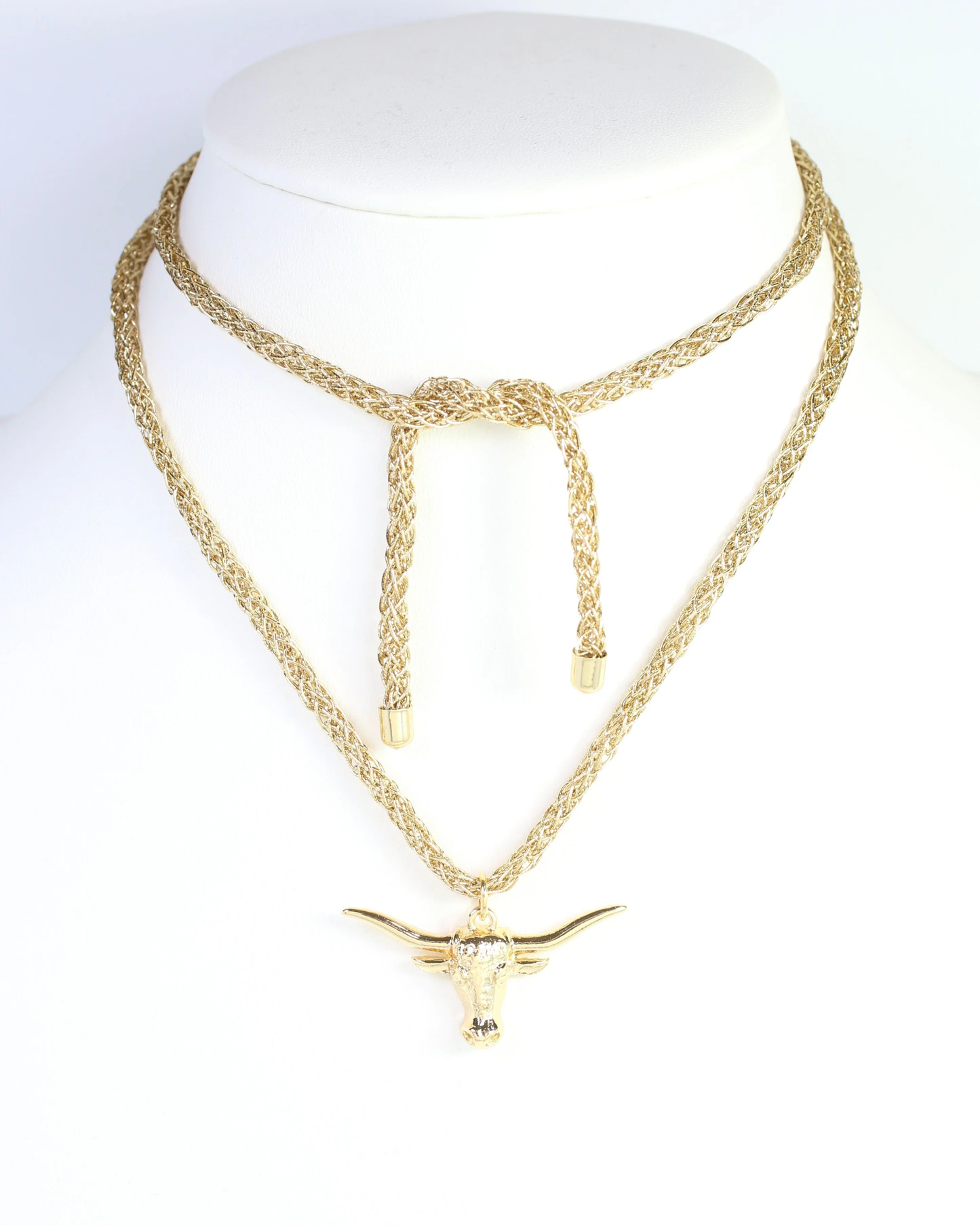 Corrie Cord Necklace - Bull