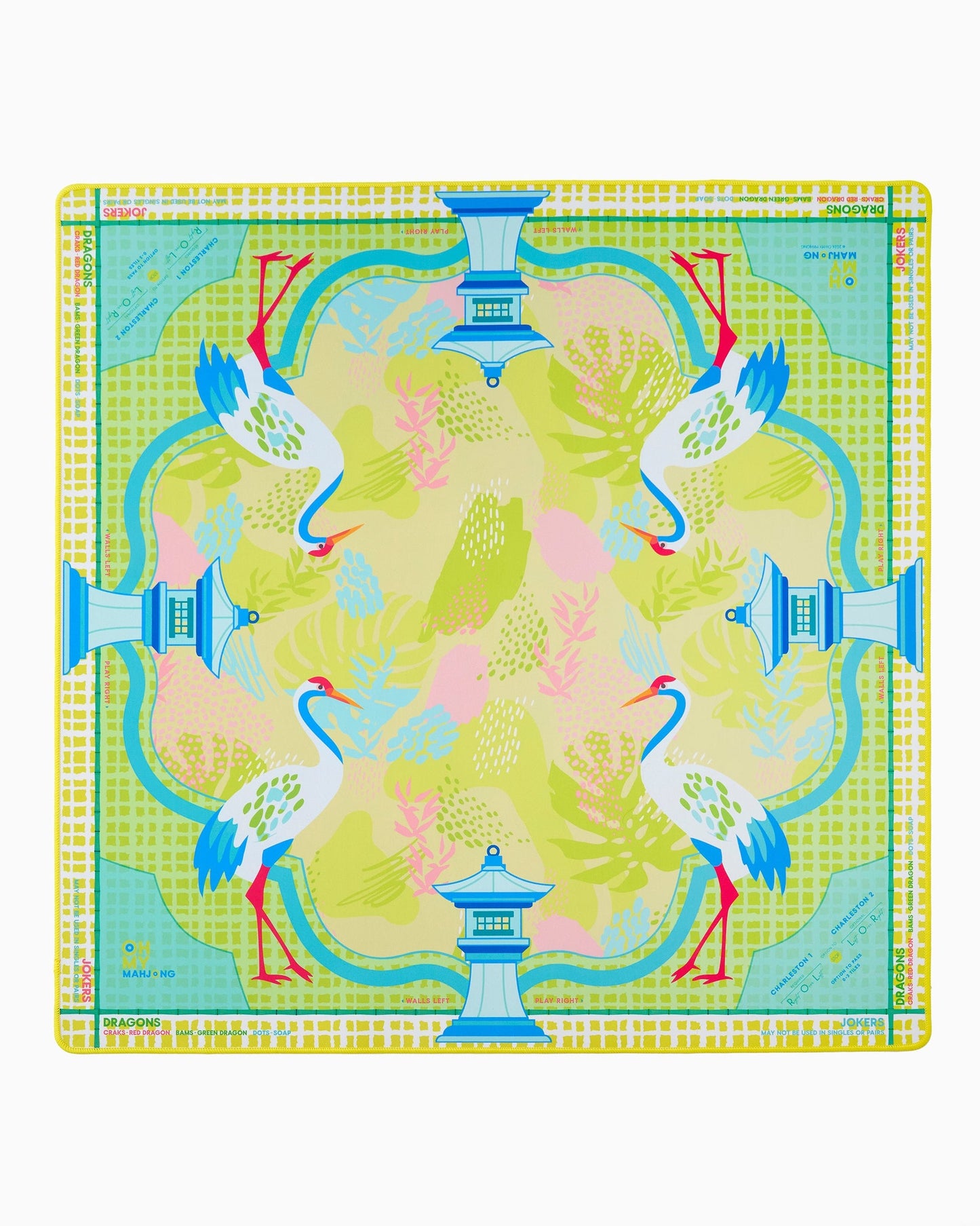 Oh My Majhjong Mat in Tube - Hampton