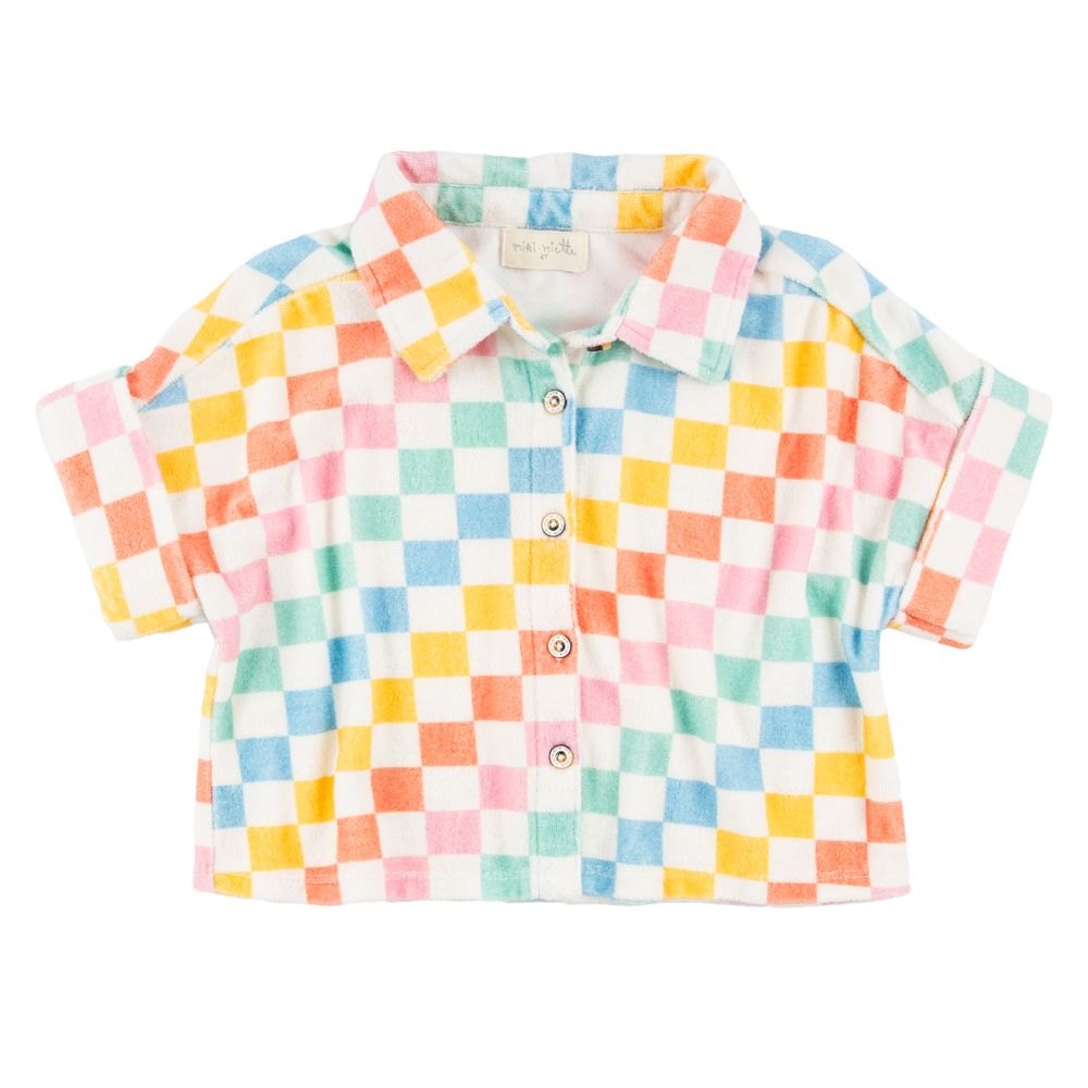 Dakota Boxy Buttondown Starburst