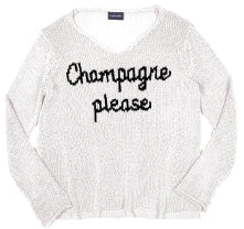 Champagne Please Sweater