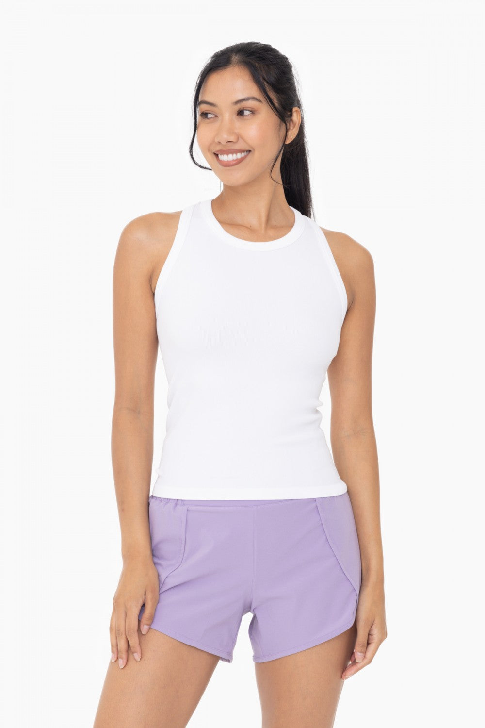 Seamless Ribbed Racerback Tank