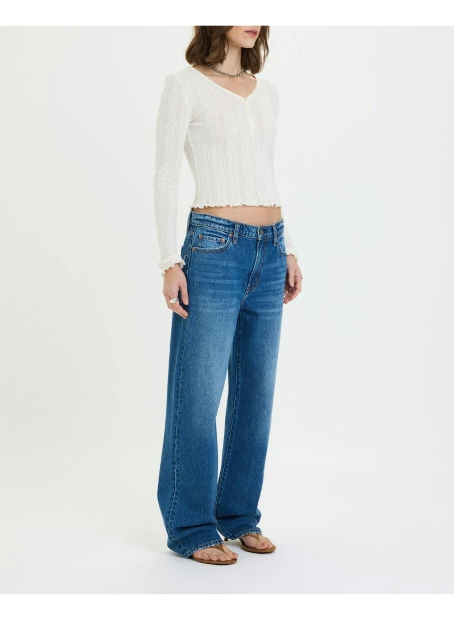 2K Mid Rise Relaxed Baggy - Vesper
