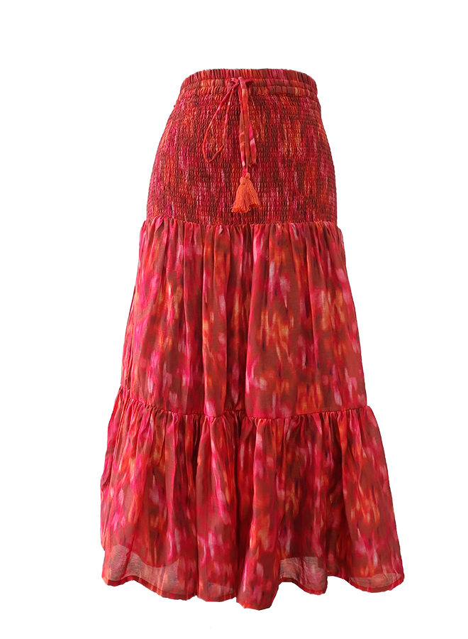 Hazzy Edda gathered skirt