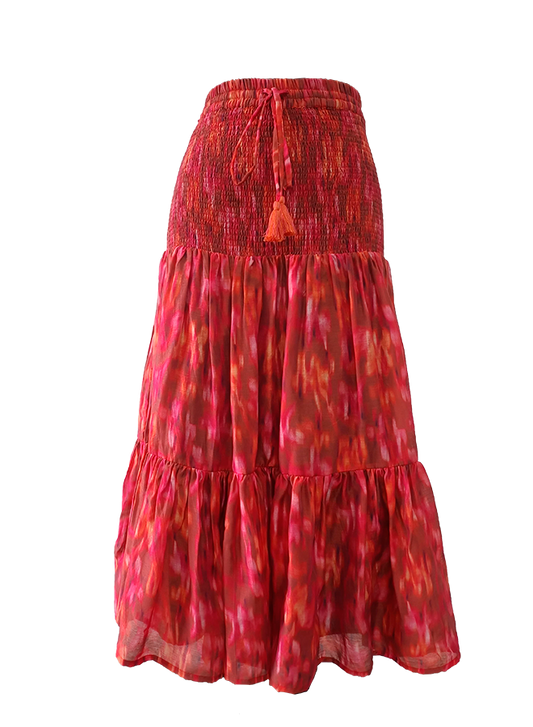 Hazzy Edda gathered skirt