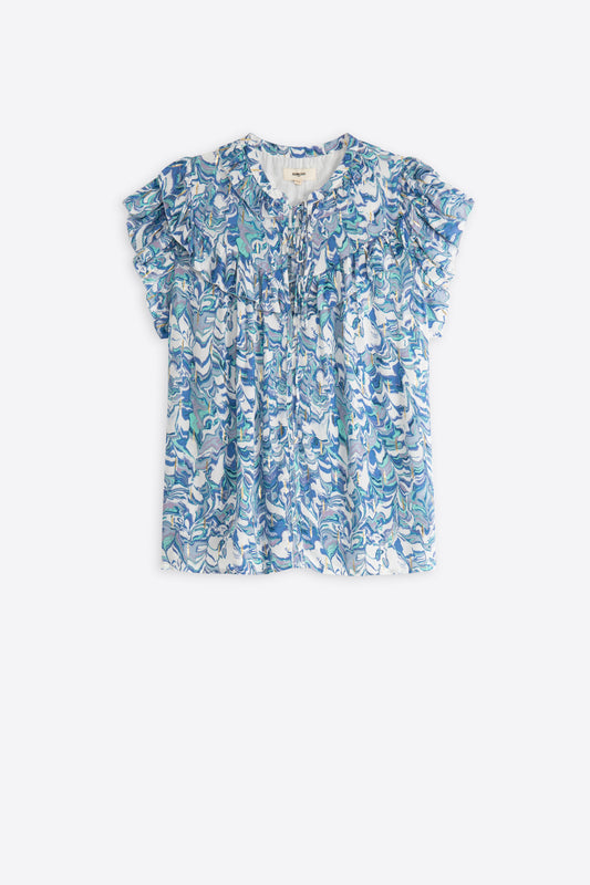 Bleu Lassie blouse