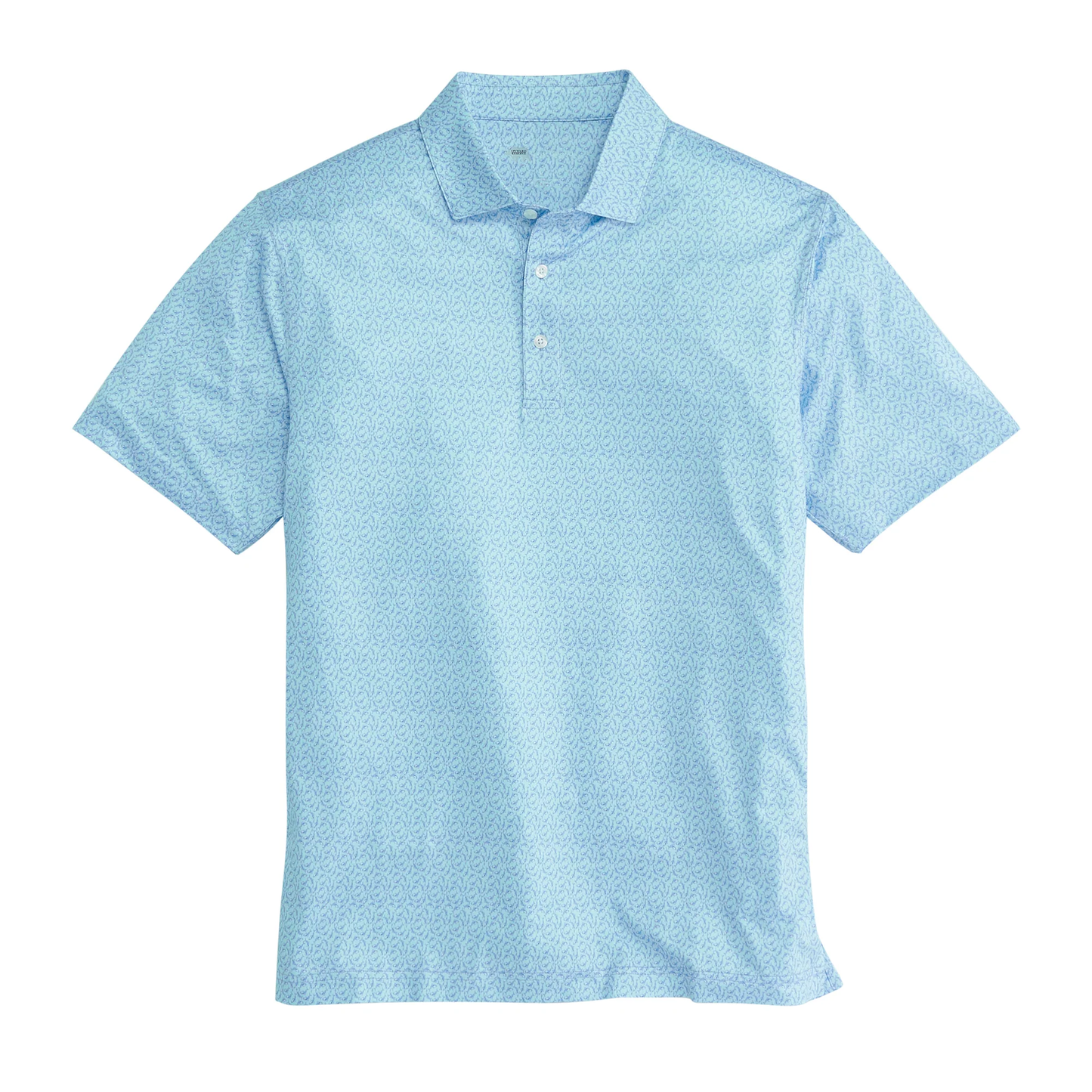 Fins Printed Performance Polo