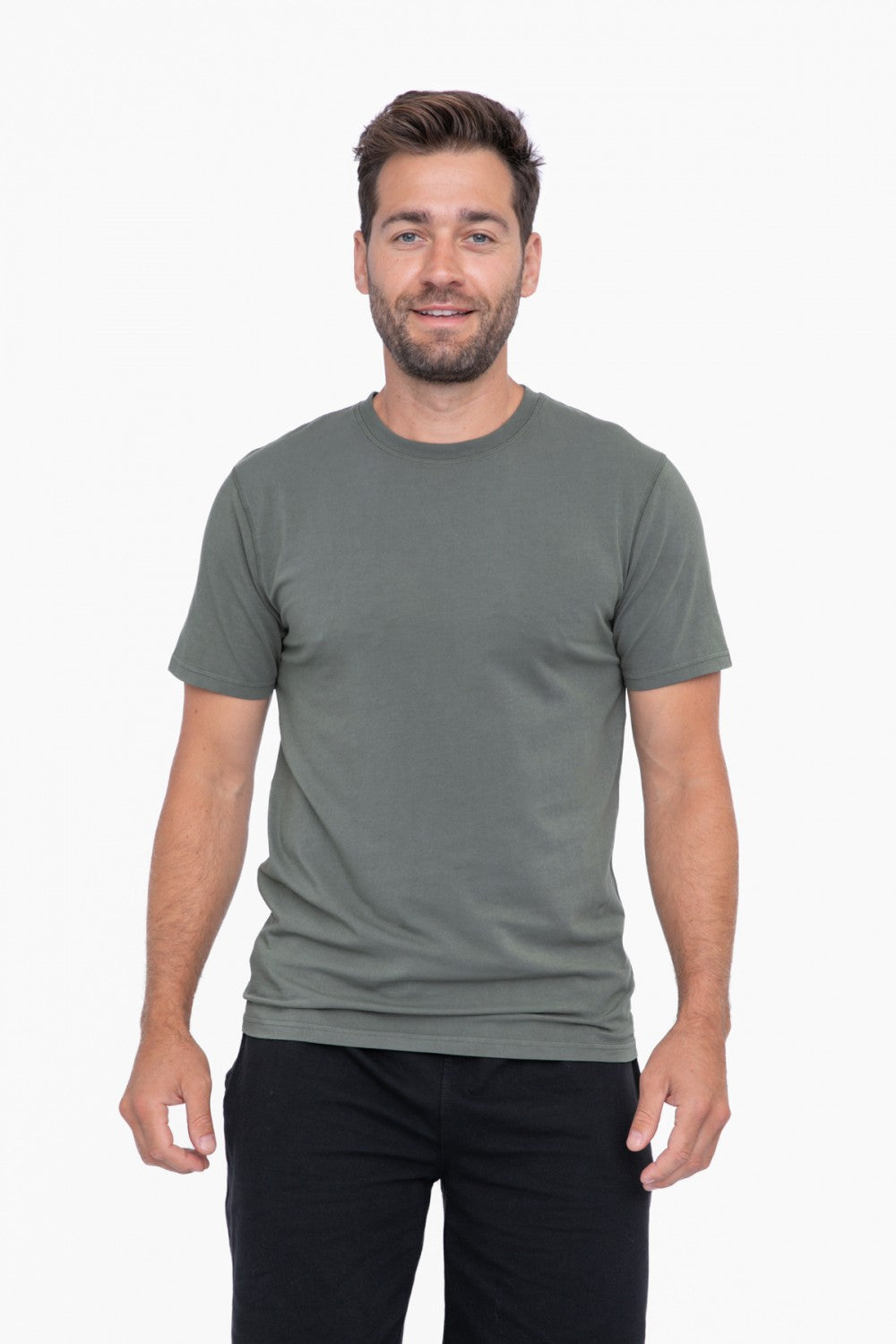 Pima Cotton Blend Short Tee